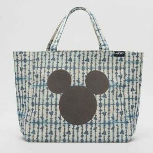 Zara Disney Mickey Tie dye shopper bag. New with tags. Color: white/ blue/ black